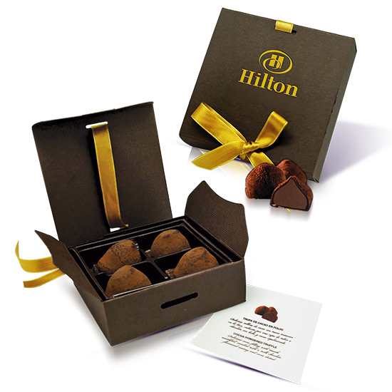 Box with 4 truffles
