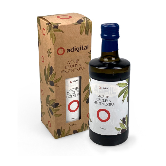 Estuche de regalo con Aceite de Oliva Extra 500 ml