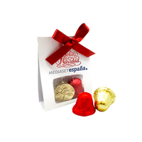 Sash with bell-shaped chocolates
