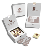 TEAR OFF BOX - With 4 artisan chocolates