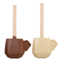 Chocolate stirrer in customized flowpack