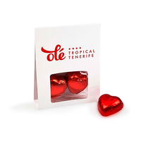 2 heart chocolate holder