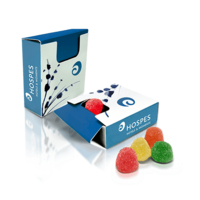 Dispenser box with candies